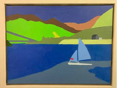 Connemara Bay, Galway, Ireland Painting